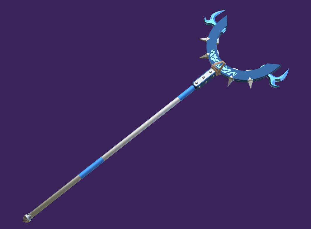 Lovely Assistaff - Vital Instrument - STL Download - Gachiakuta Prop