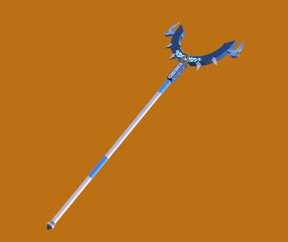 Lovely Assistaff - Vital Instrument - STL Download - Gachiakuta Prop