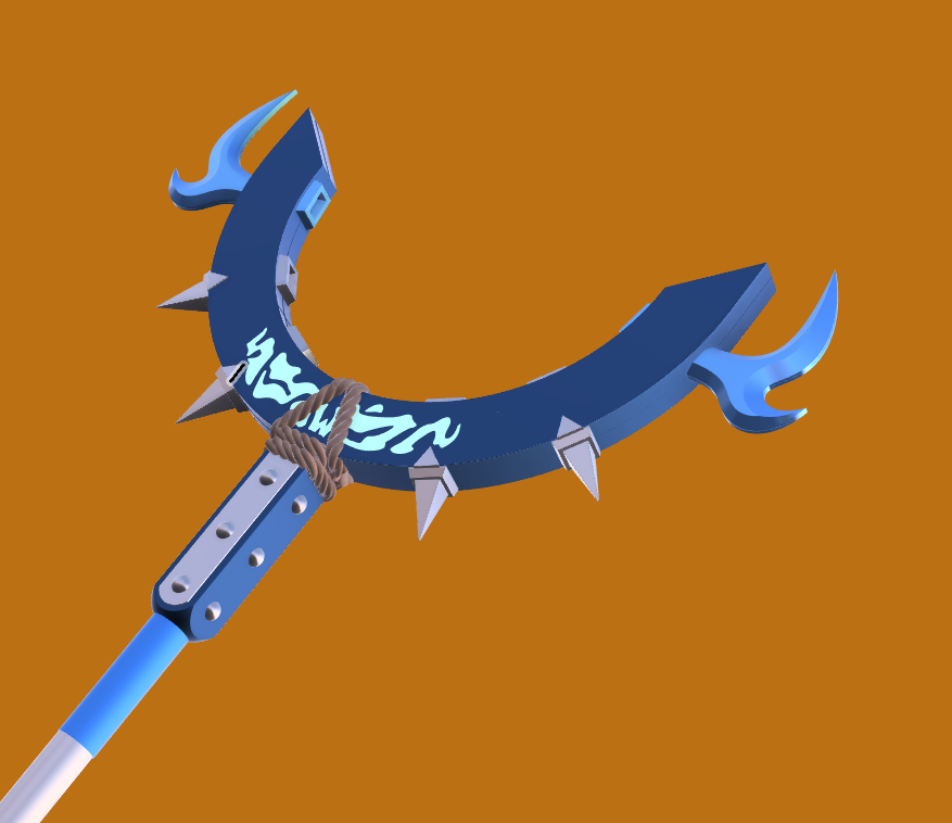 Lovely Assistaff - Vital Instrument - STL Download - Gachiakuta Prop