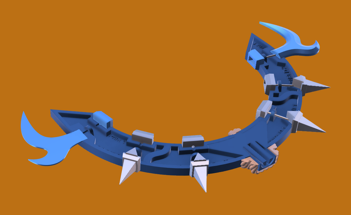 Lovely Assistaff - Vital Instrument - STL Download - Gachiakuta Prop