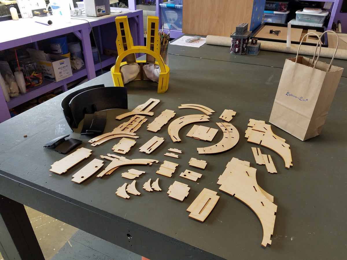 Digital STL Download - Wild Wild Pussycats Helmet Kit