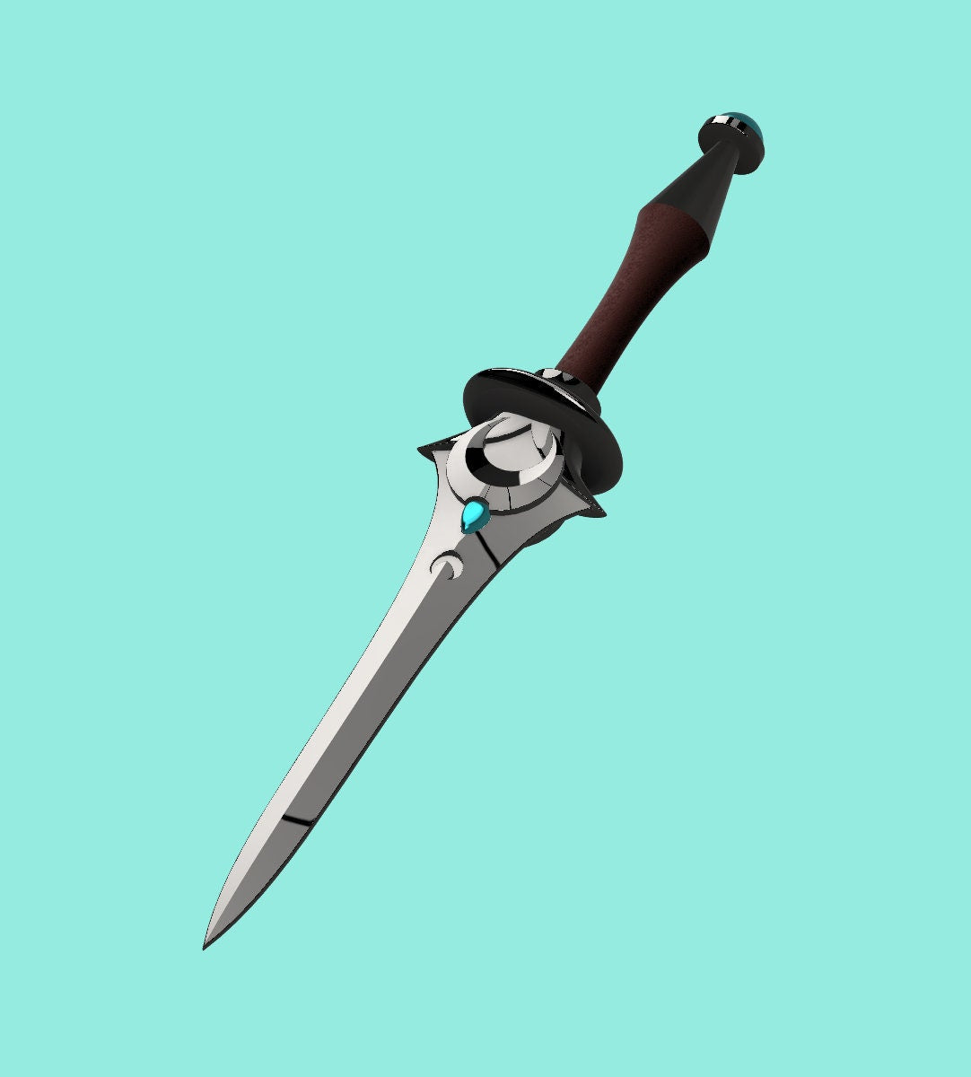 Melinoe Sickle and Blade Combo - Digital Download - Hades II Melinoë Cosplay STL Files