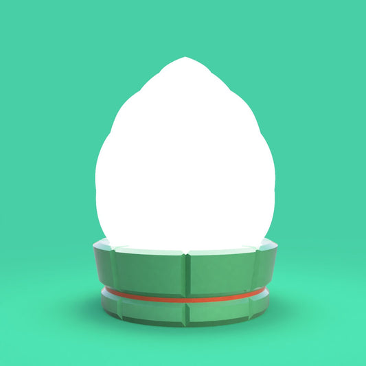 Lotus Bud Lamp - TOTK - Tears of the Kingdom style files for 3D printed lamp - STL Download