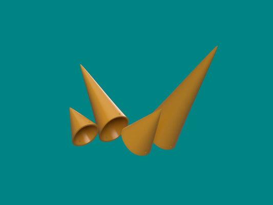 Libra Style Horn Set - Digital Download - Cosplay STL Files