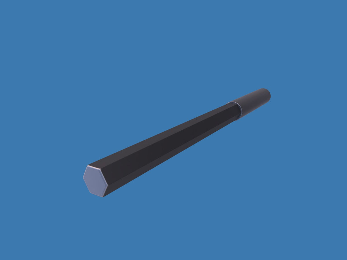 Mashle: Magic and Muscles - Legendary Iron Wand - STL File - Cosplay Prop - Digital Download
