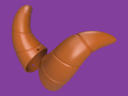 Horns of the GOAT - Cult of the Lamb horns - Digital STL Download